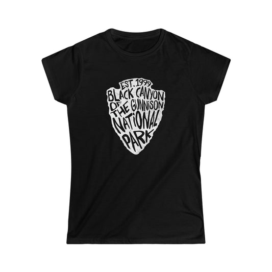 Black Canyon of the Gunnison National Park Women's T-Shirt - Arrowhead Design