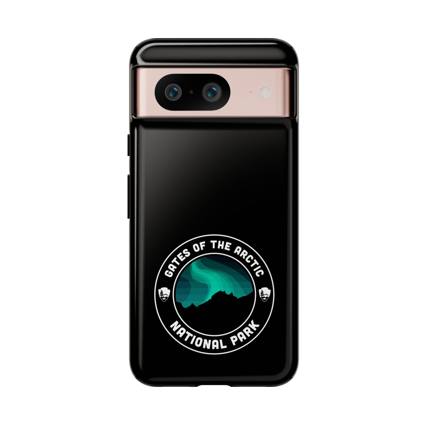 Gates of the Arctic National Park Phone Case - Round Emblem Design