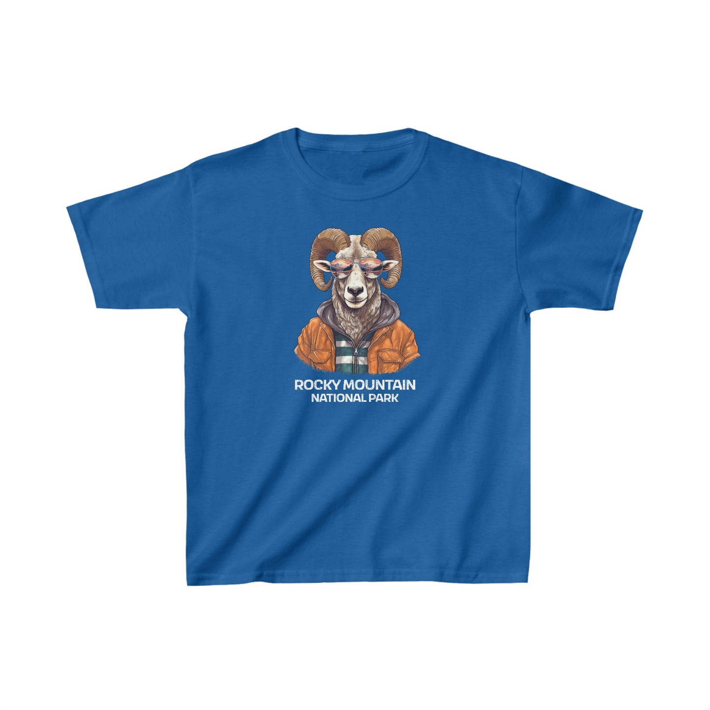 Rocky Mountain National Park Child T-Shirt - Cool Bighorn Sheep