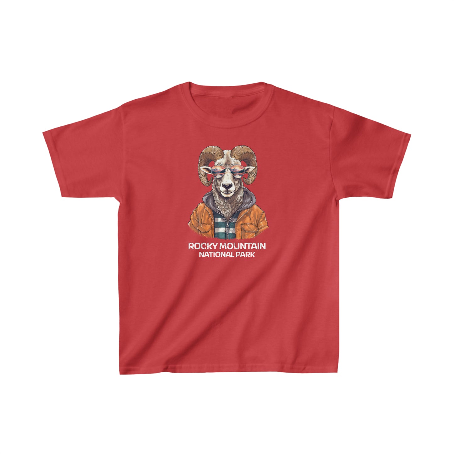 Rocky Mountain National Park Child T-Shirt - Cool Bighorn Sheep