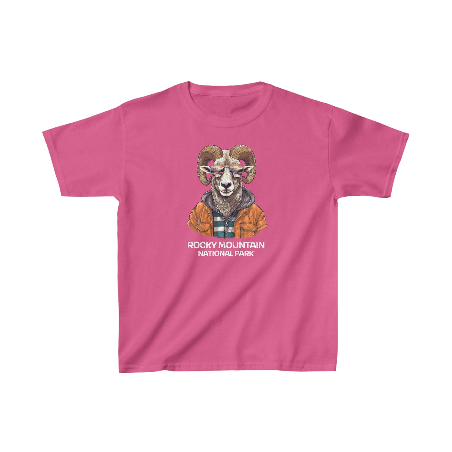 Rocky Mountain National Park Child T-Shirt - Cool Bighorn Sheep