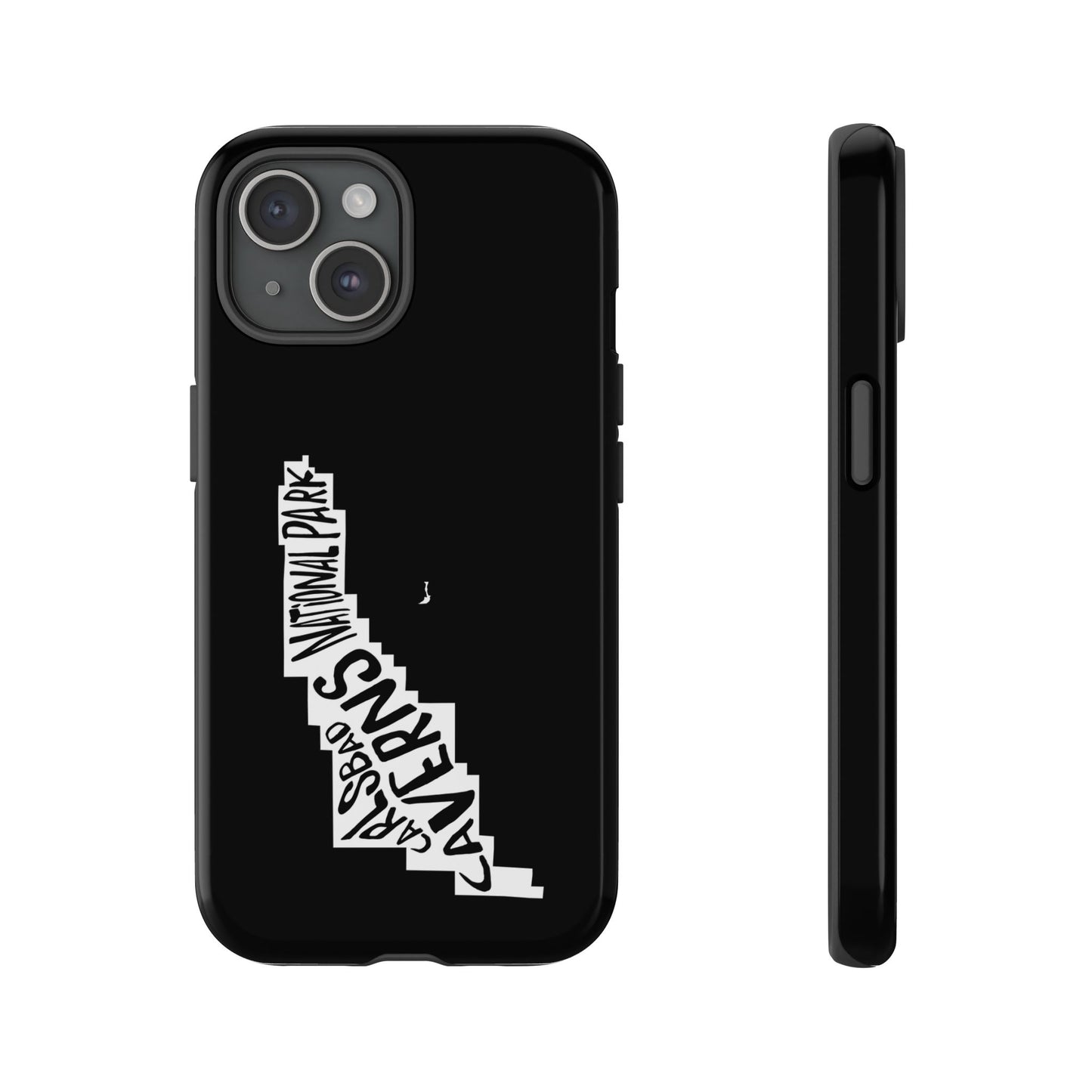 Carlsbad Caverns National Park Phone Case - Map Design