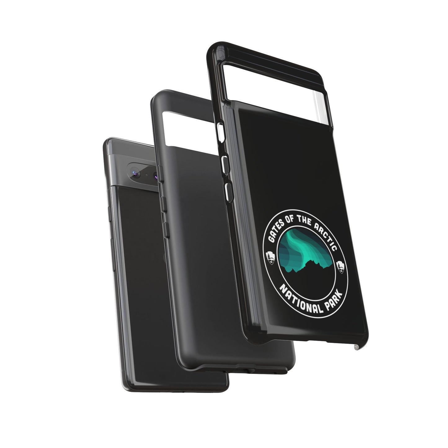 Gates of the Arctic National Park Phone Case - Round Emblem Design