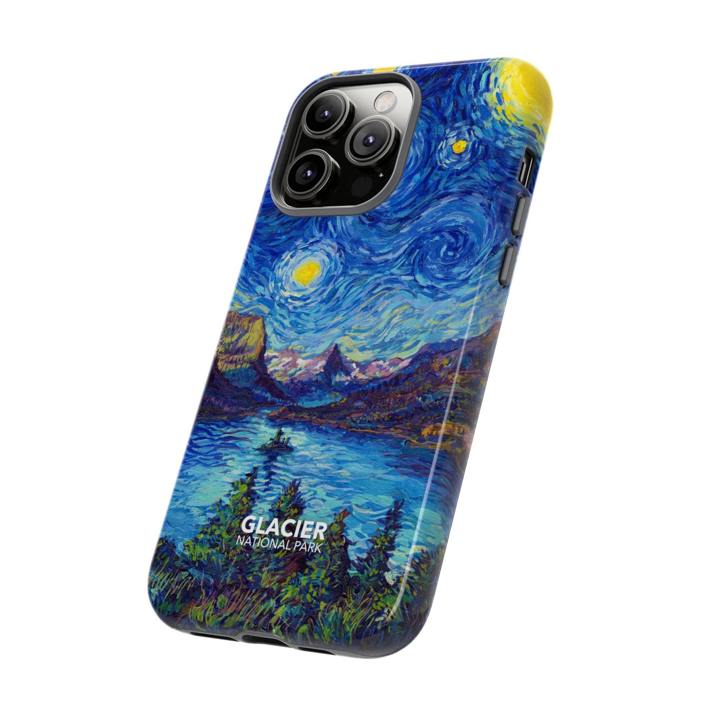 Glacier National Park Phone Case - Starry Night