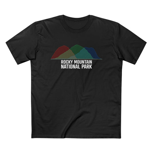 Rocky Mountain National Park T-Shirt - Histogram Design