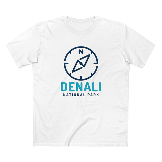 Denali National Park T-Shirt Compass Design