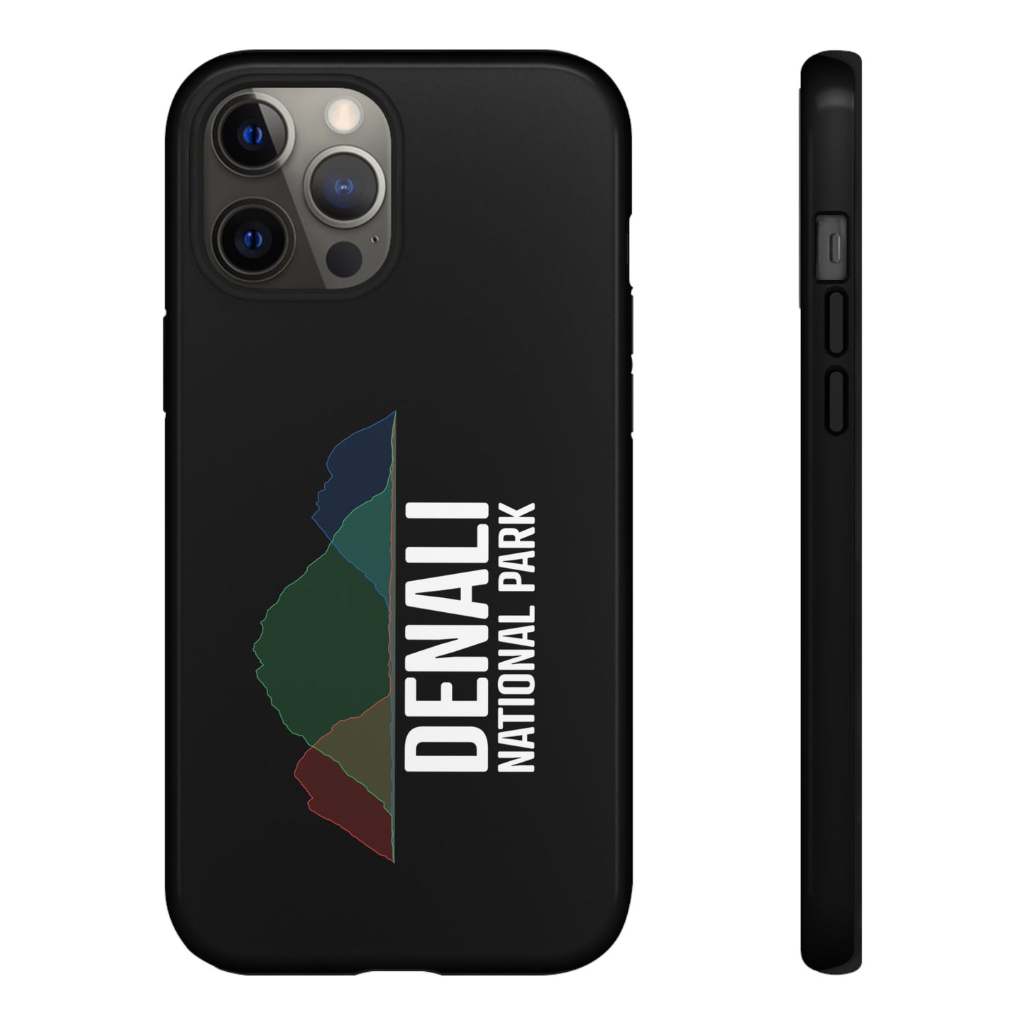 Denali National Park Phone Case - Histogram Design