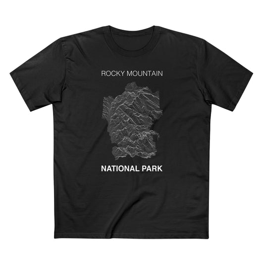 Rocky Mountain National Park T-Shirt Lines