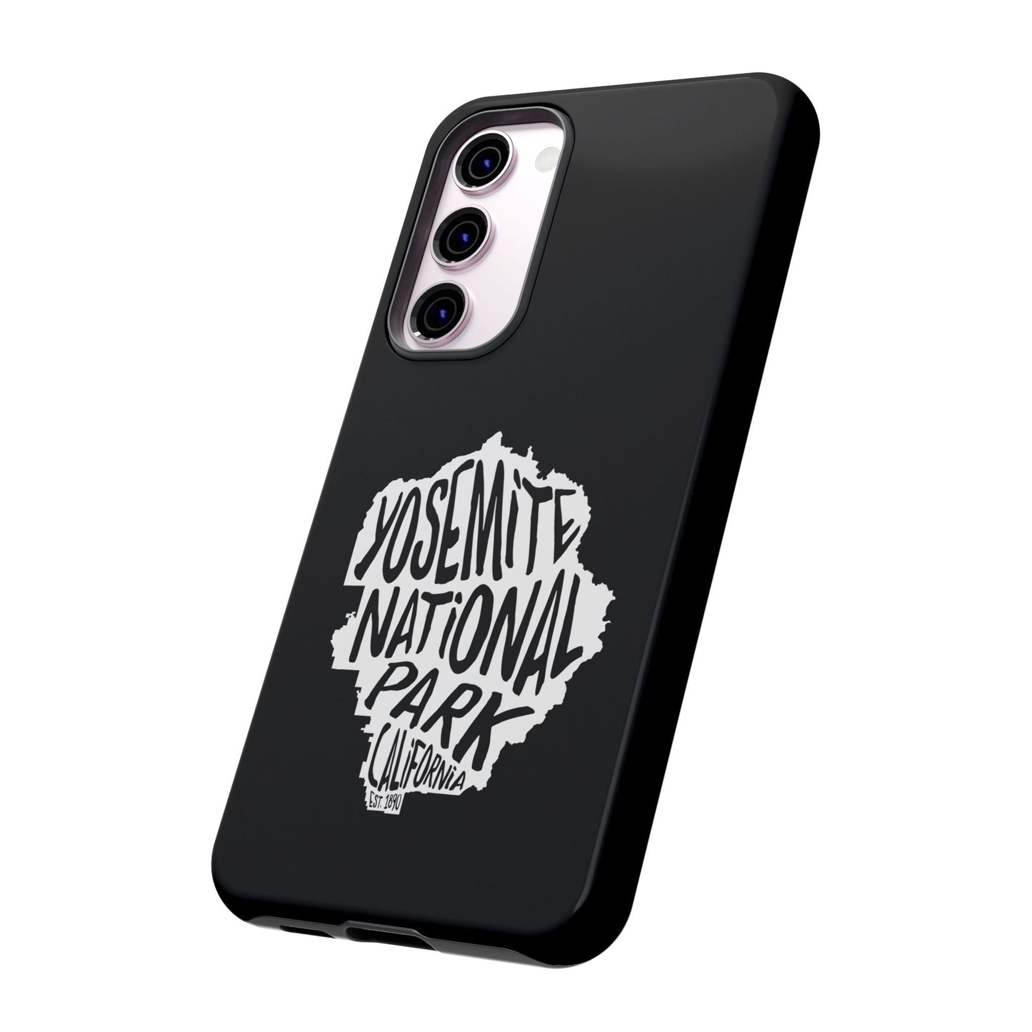 Yosemite National Park Phone Case - Map Design