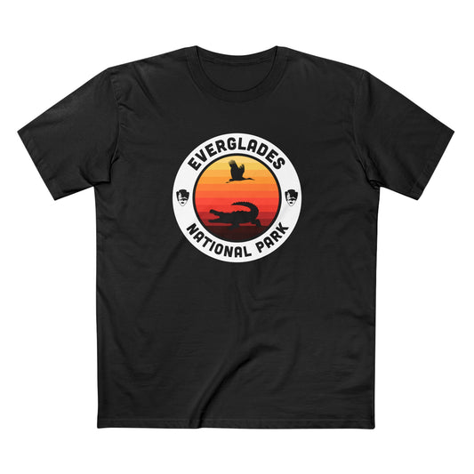 Everglades National Park T-Shirt - Round Badge Design