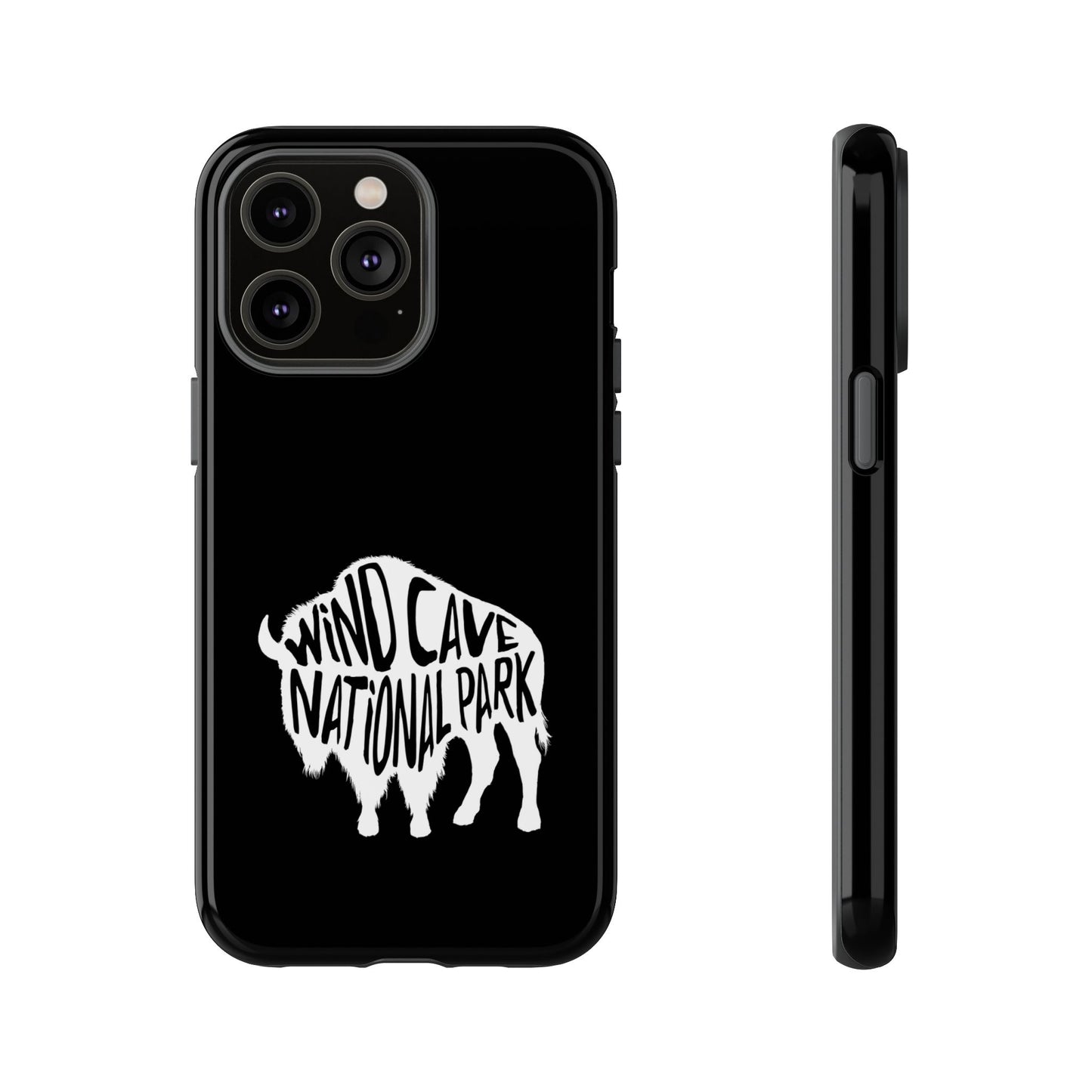 Wind Cave National Park Phone Case - Bison Design
