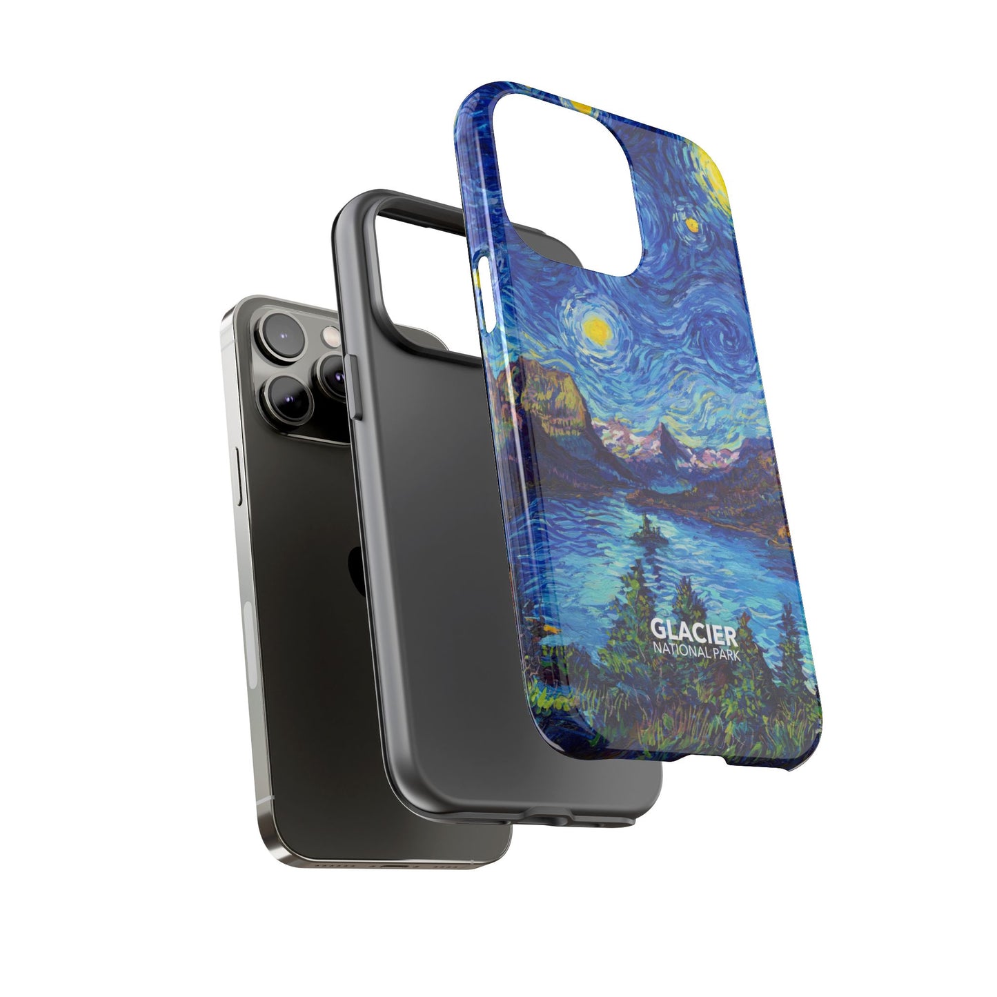 Glacier National Park Phone Case - Starry Night