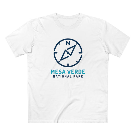 Mesa Verde National Park T-Shirt Compass Design