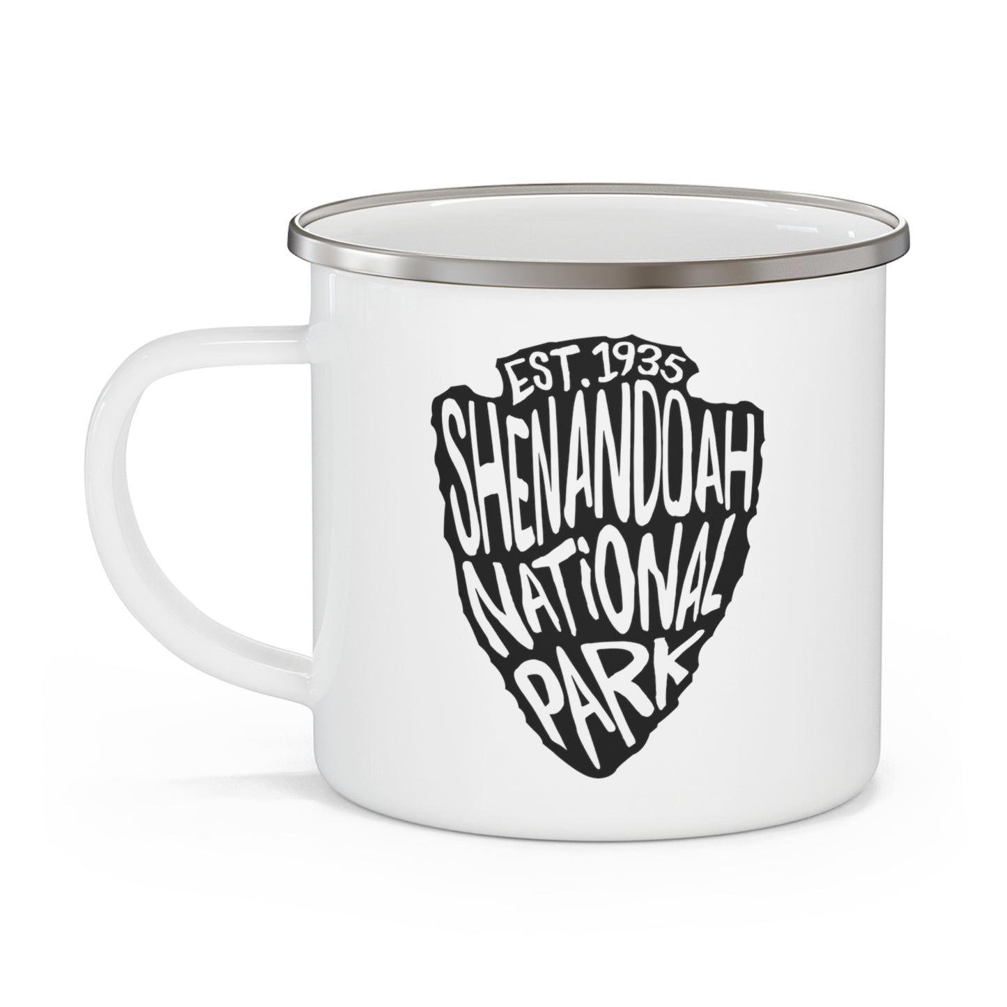 Shenandoah National Park Enamel Camping Mug - Arrowhead