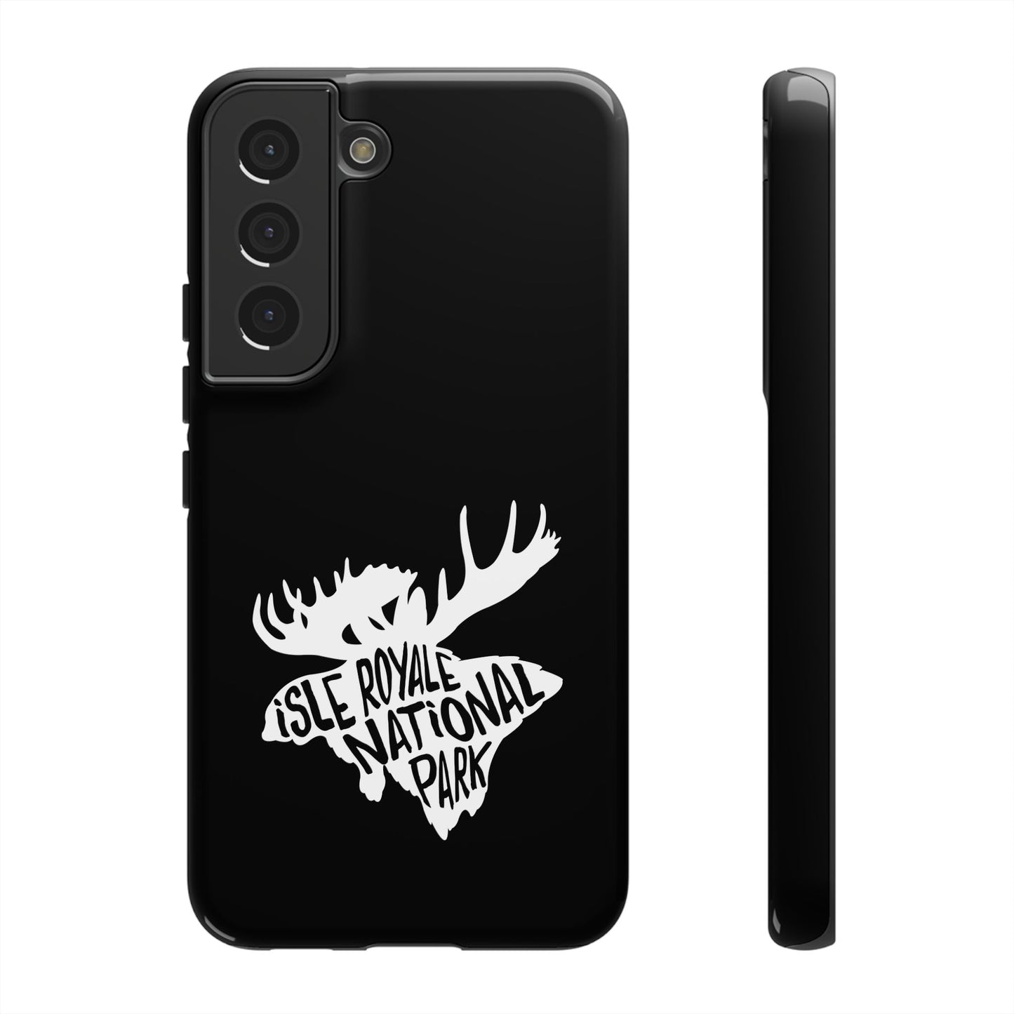 Isle Royale National Park Phone Case - Moose Design