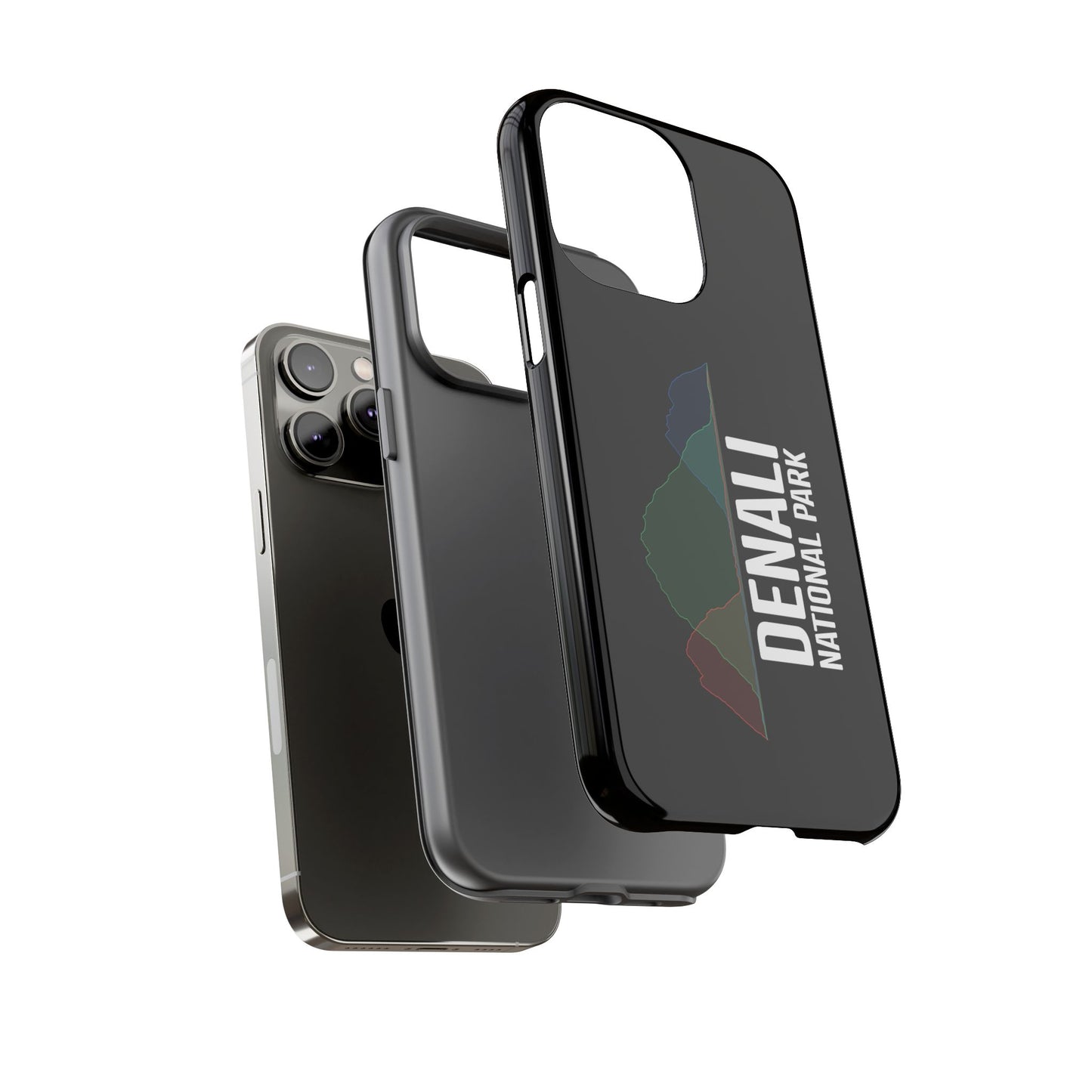 Denali National Park Phone Case - Histogram Design