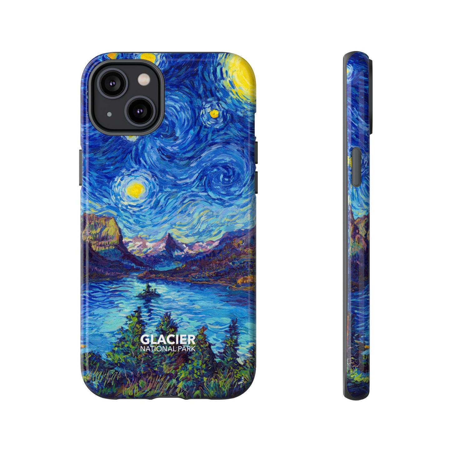 Glacier National Park Phone Case - Starry Night