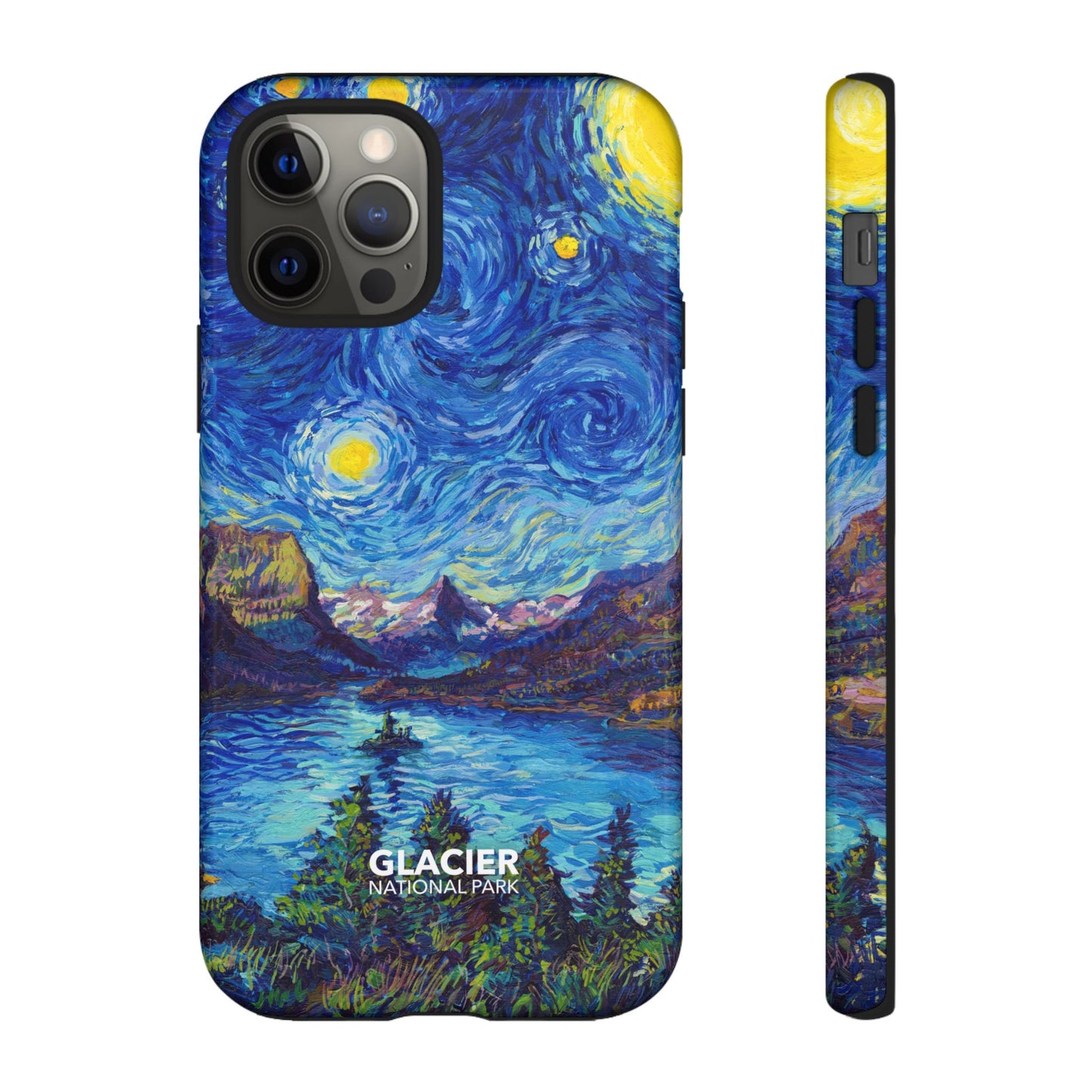 Glacier National Park Phone Case - Starry Night