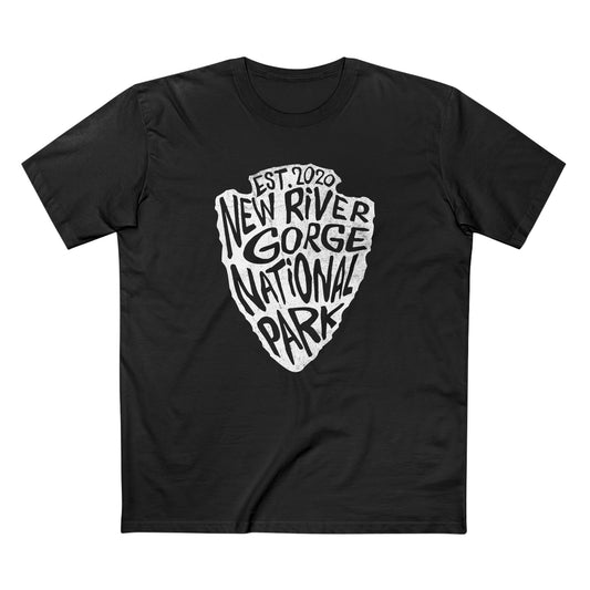 New River Gorge National Park T-Shirt - Arrowhead Design