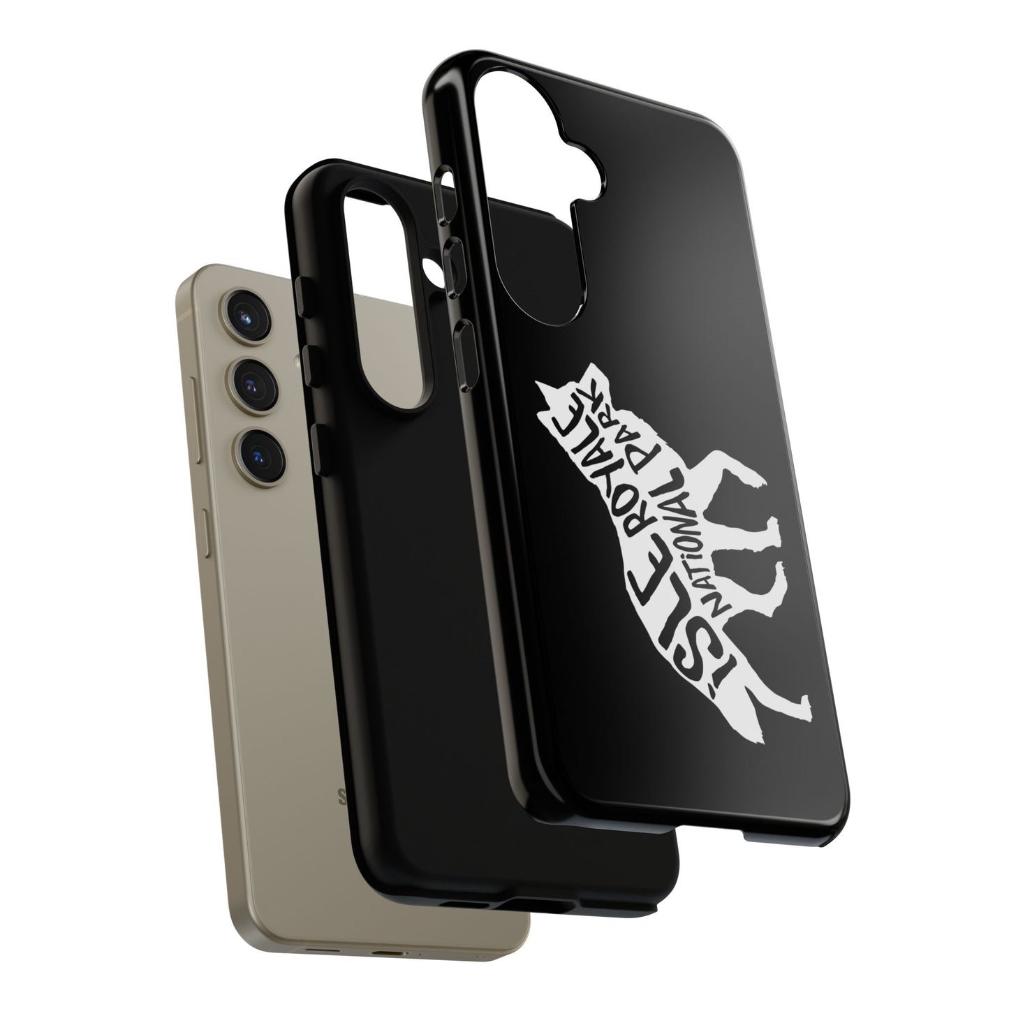 Isle Royale National Park Phone Case - Wolf Design