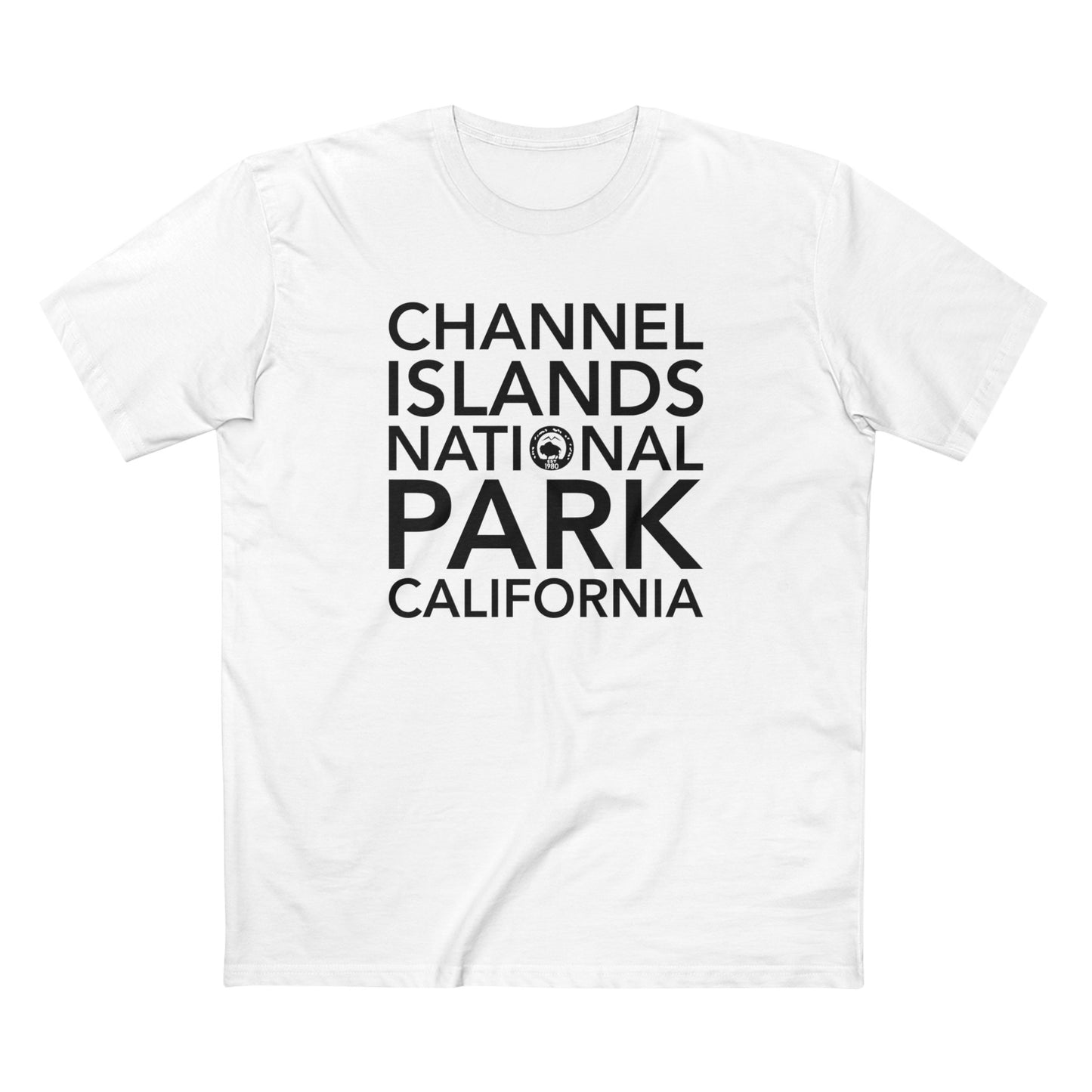 Channel Islands National Park T-Shirt Block Text