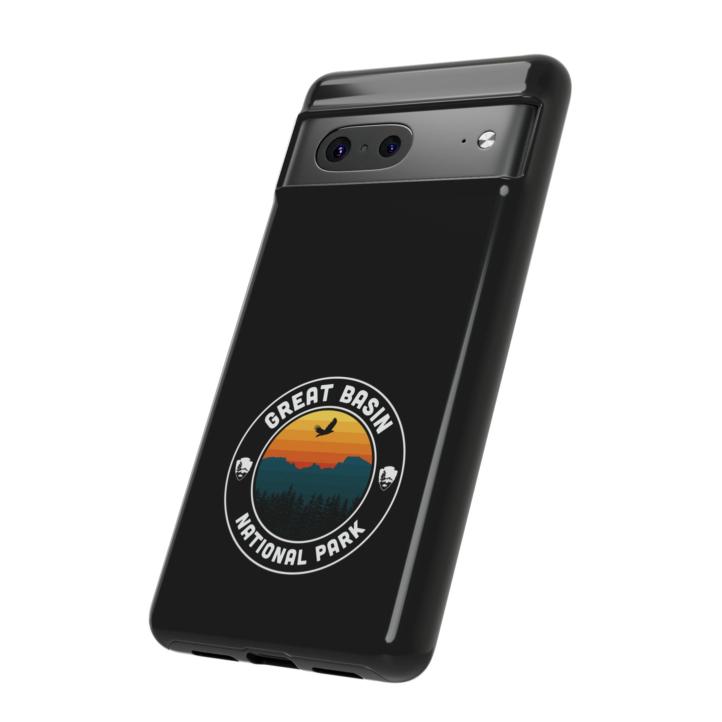 Great Basin National Park iPhone Case - Round Emblem Design