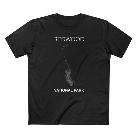 Redwood National Park T-Shirt Lines