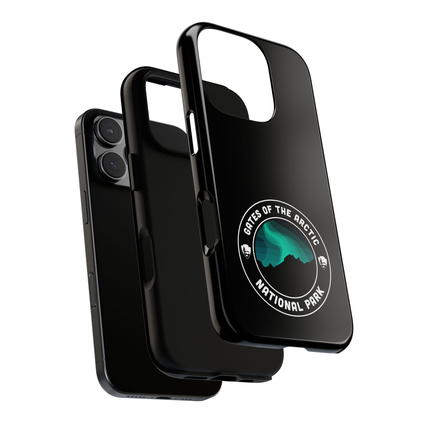 Gates of the Arctic National Park Phone Case - Round Emblem Design