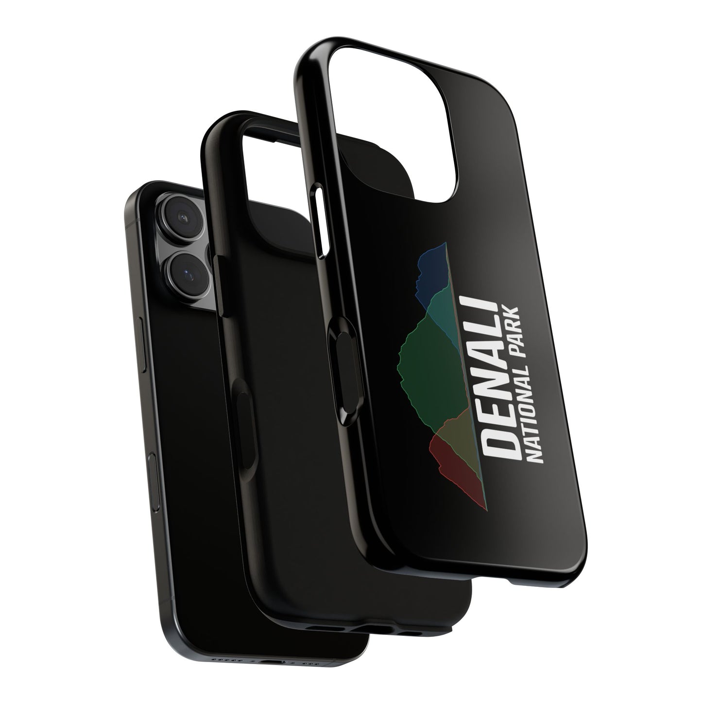 Denali National Park Phone Case - Histogram Design