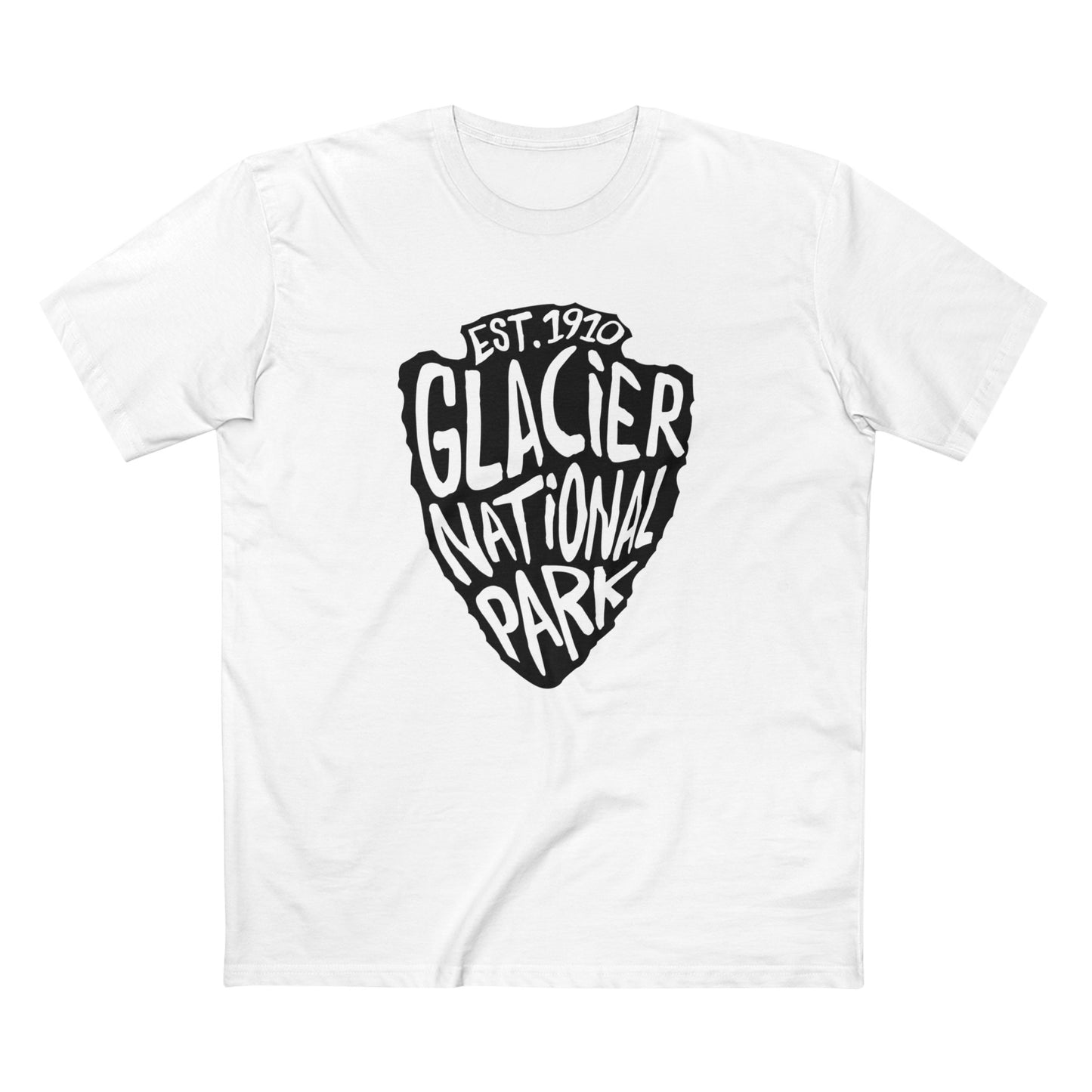 Glacier National Park T-Shirt - Arrowhead Design