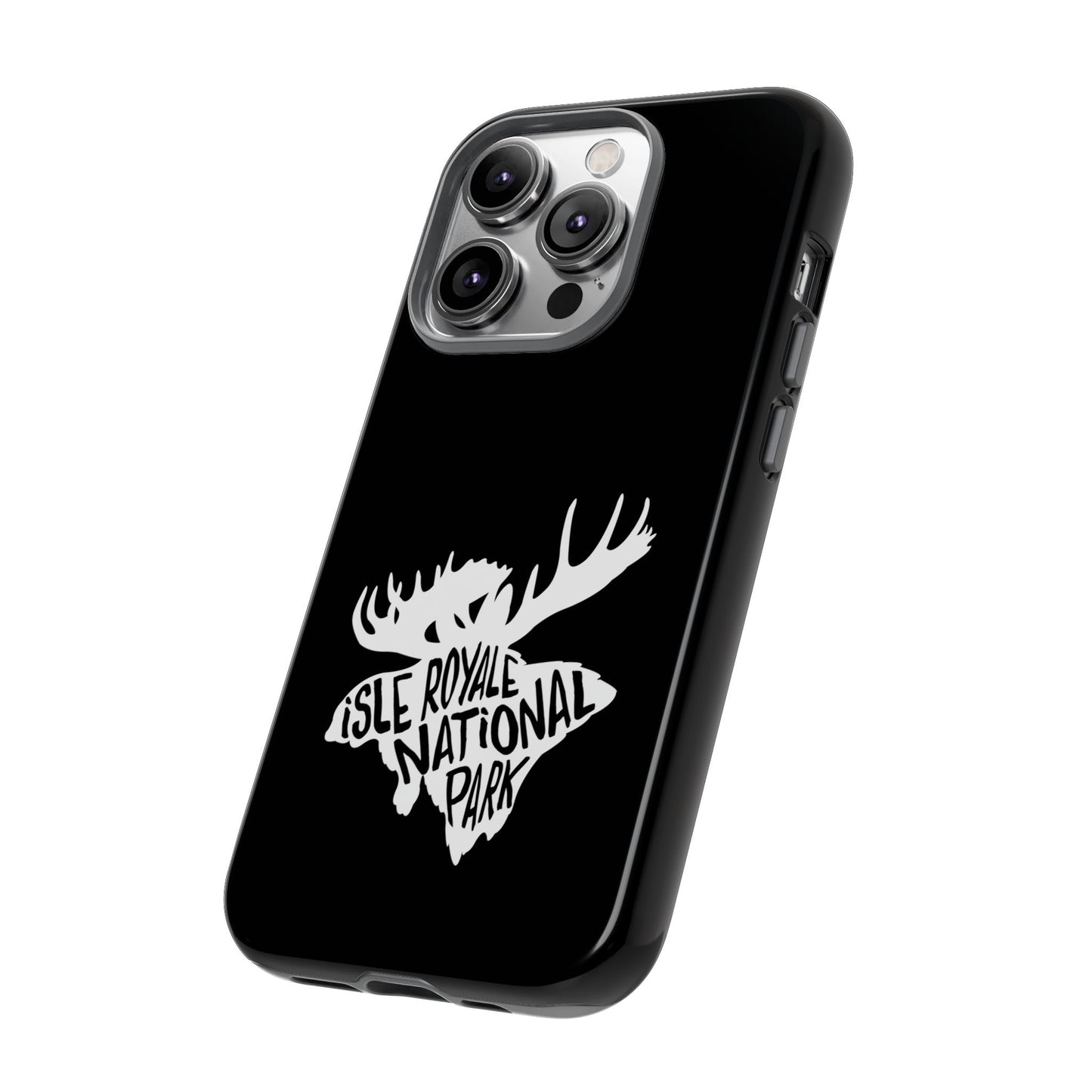 Isle Royale National Park Phone Case - Moose Design