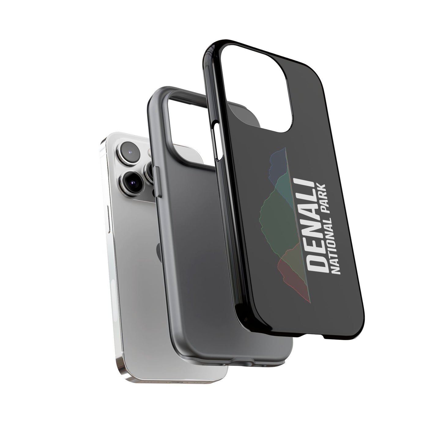 Denali National Park Phone Case - Histogram Design