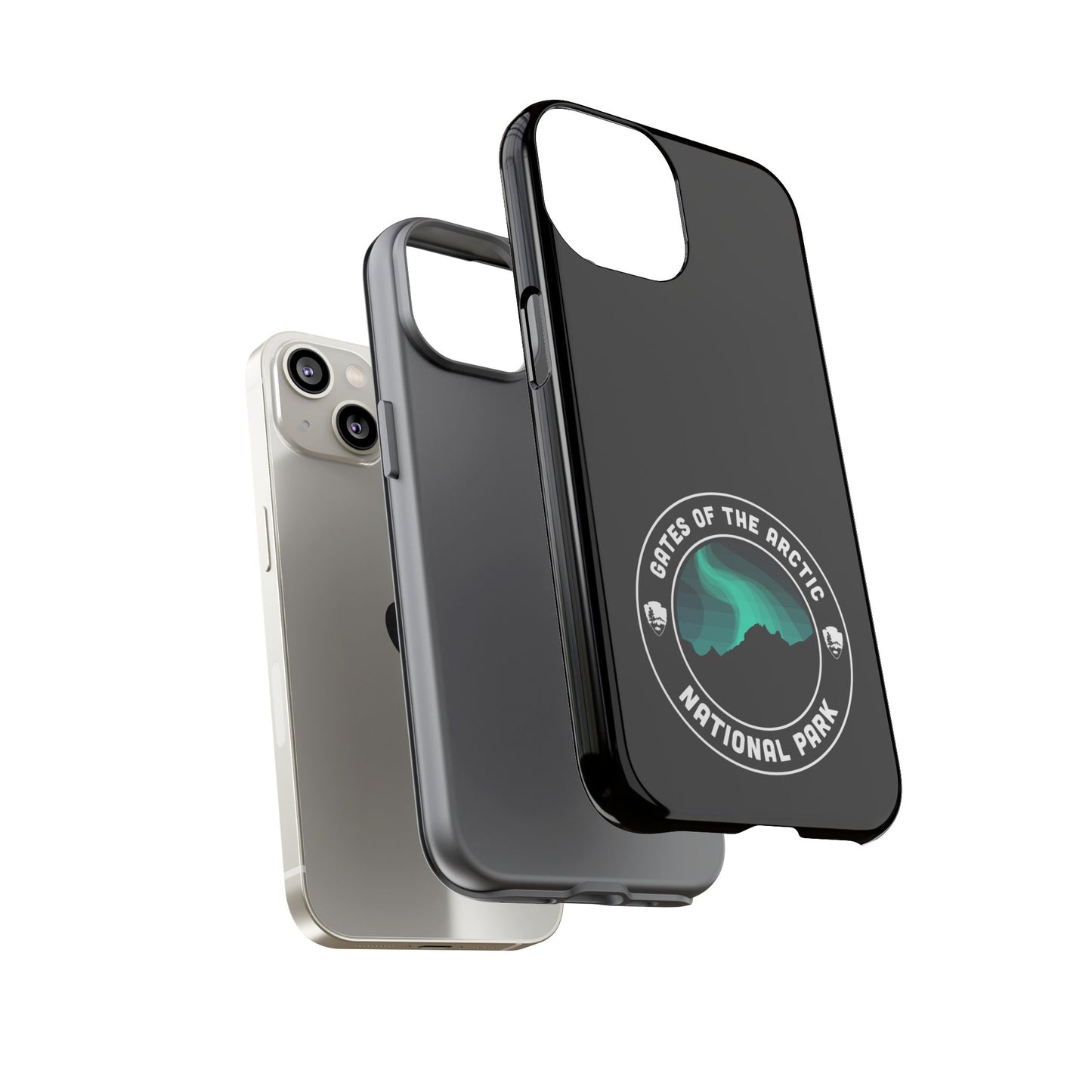 Gates of the Arctic National Park Phone Case - Round Emblem Design