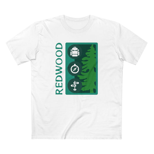 Redwood National Park T-Shirt Tree Graphic