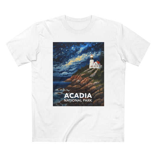Acadia National Park T-Shirt - Starry Night