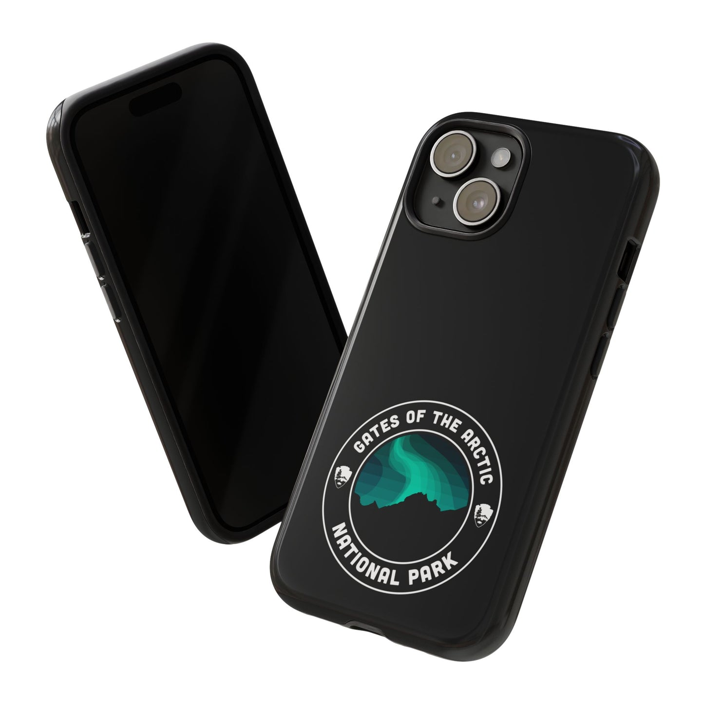Gates of the Arctic National Park Phone Case - Round Emblem Design