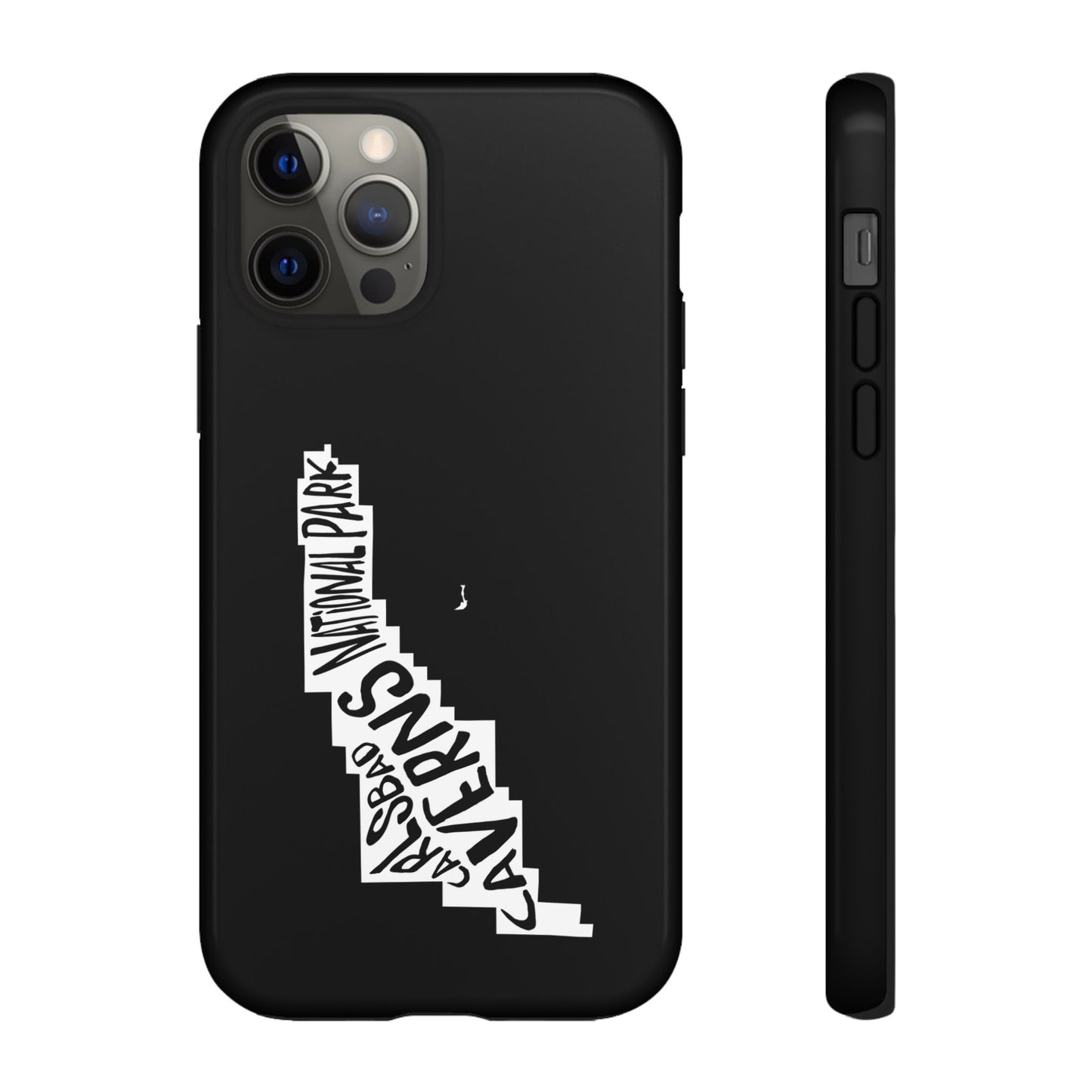 Carlsbad Caverns National Park Phone Case - Map Design