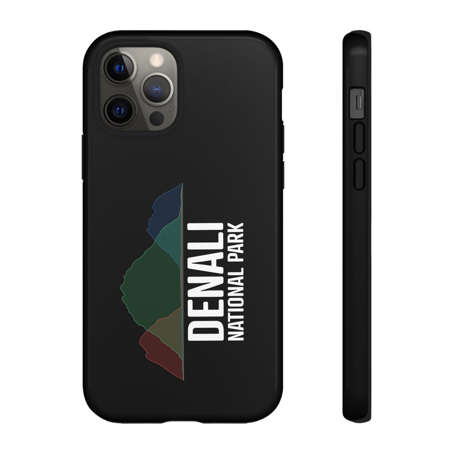 Denali National Park Phone Case - Histogram Design