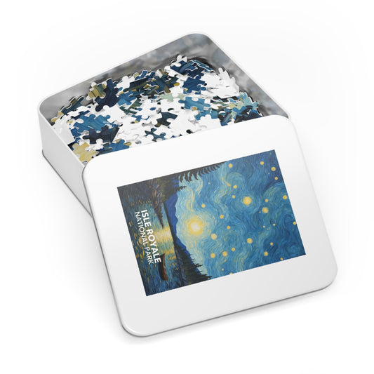 Isle Royale National Park Jigsaw Puzzle - The Starry Night