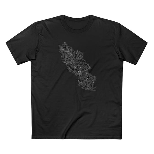 Death Valley National Park T-Shirt - Topographical Lines