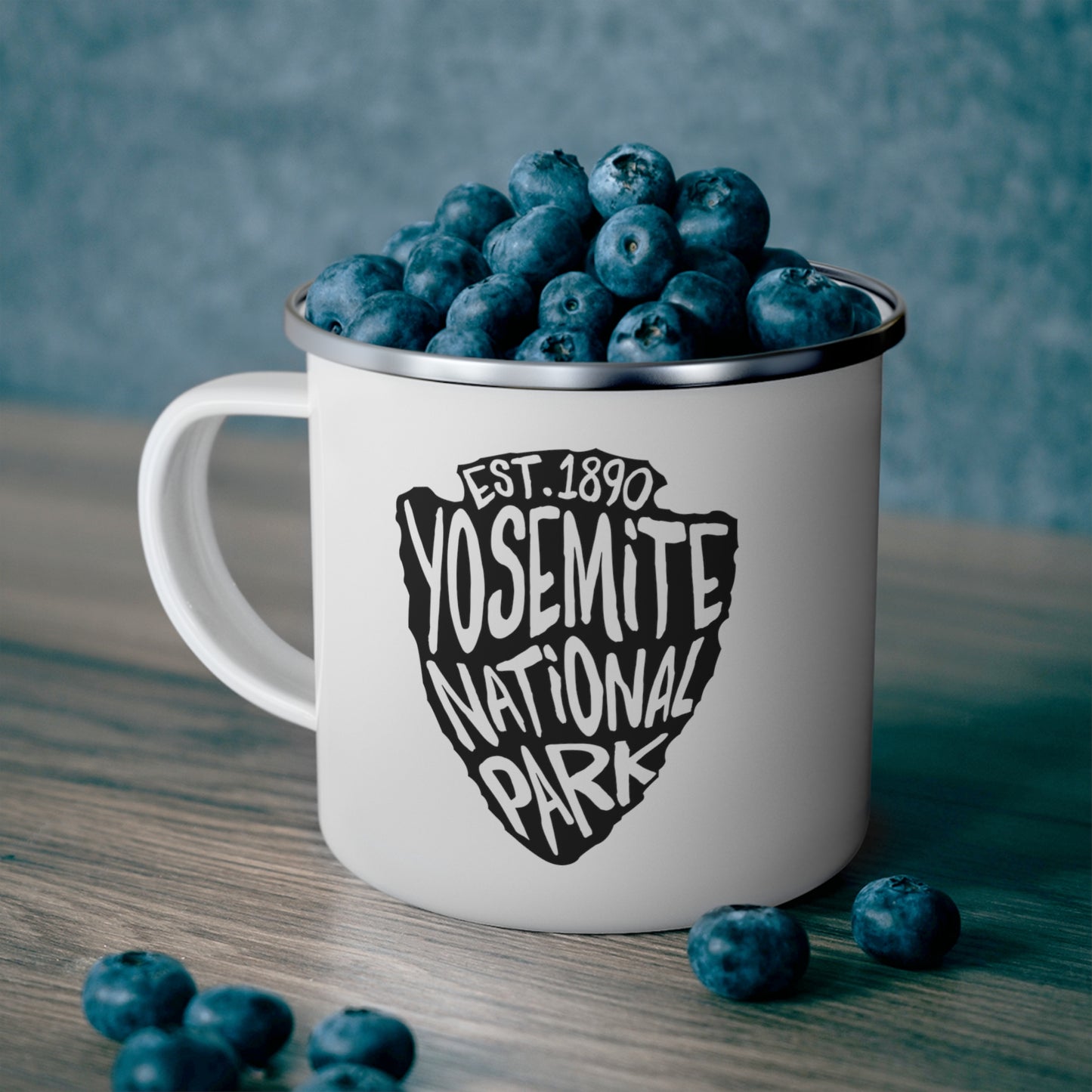 Yosemite National Park Enamel Camping Mug - Arrowhead