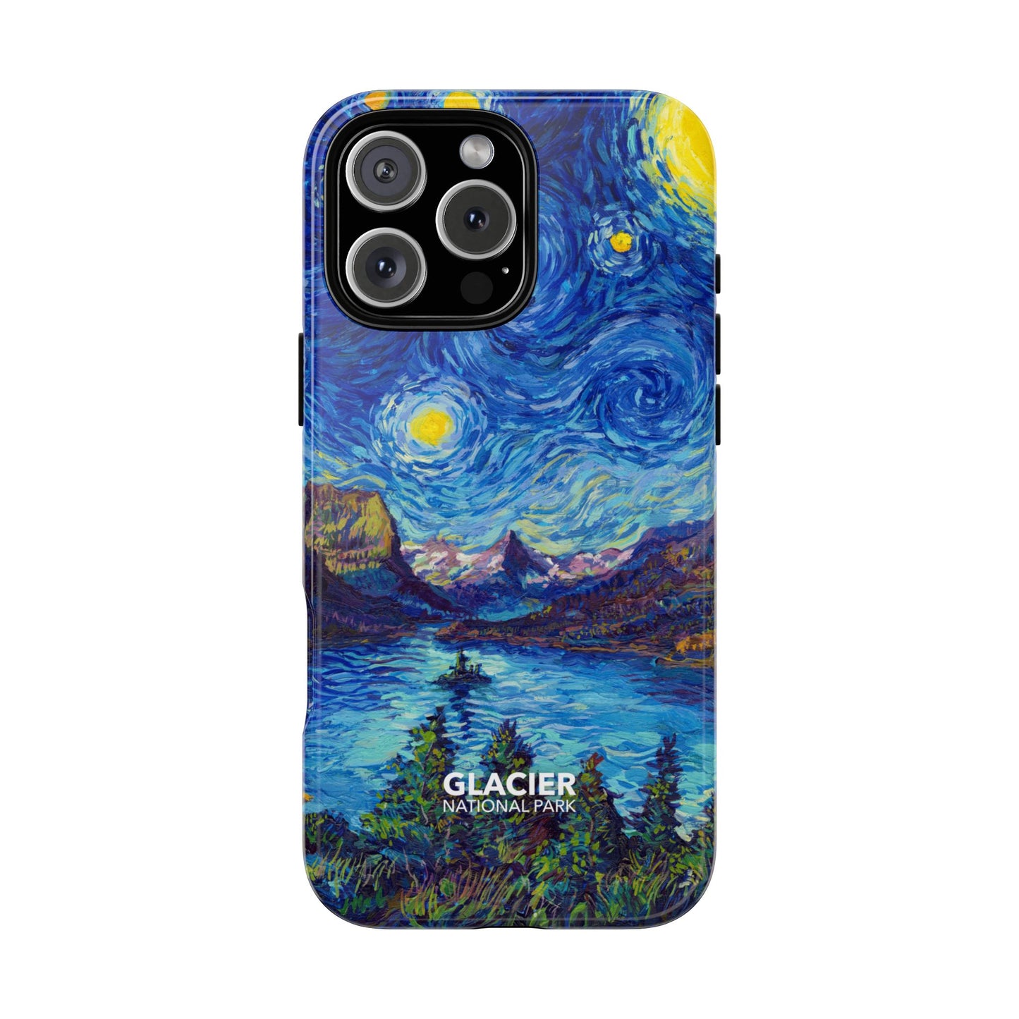 Glacier National Park Phone Case - Starry Night
