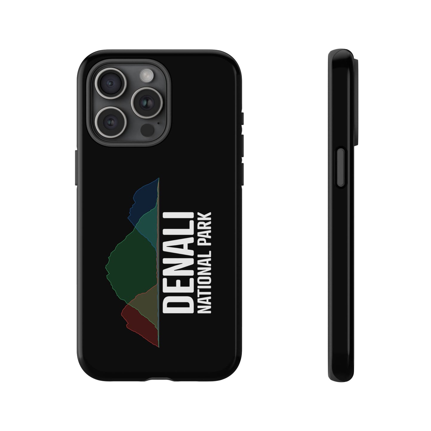 Denali National Park Phone Case - Histogram Design