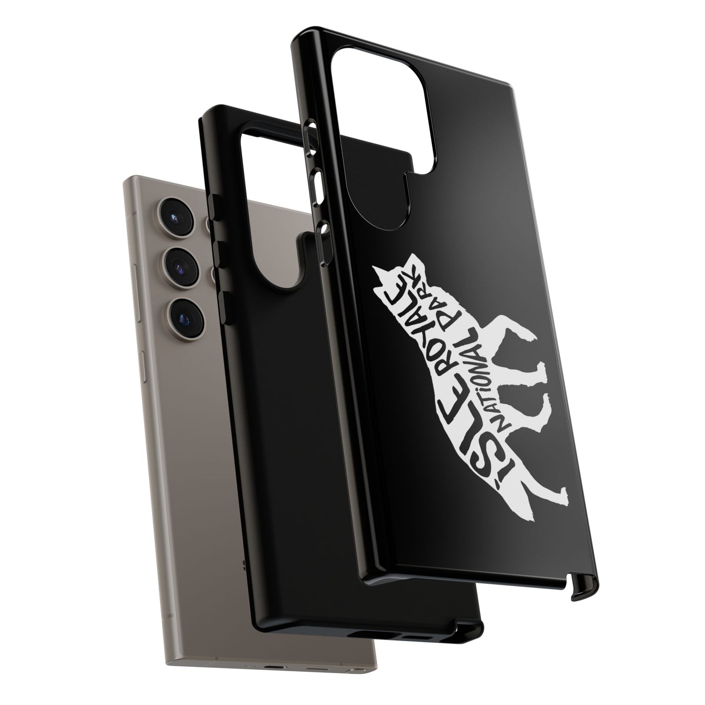 Isle Royale National Park Phone Case - Wolf Design