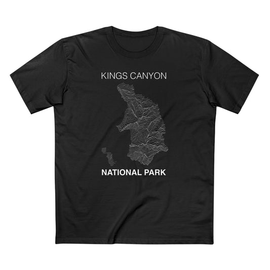 Kings Canyon National Park T-Shirt Lines