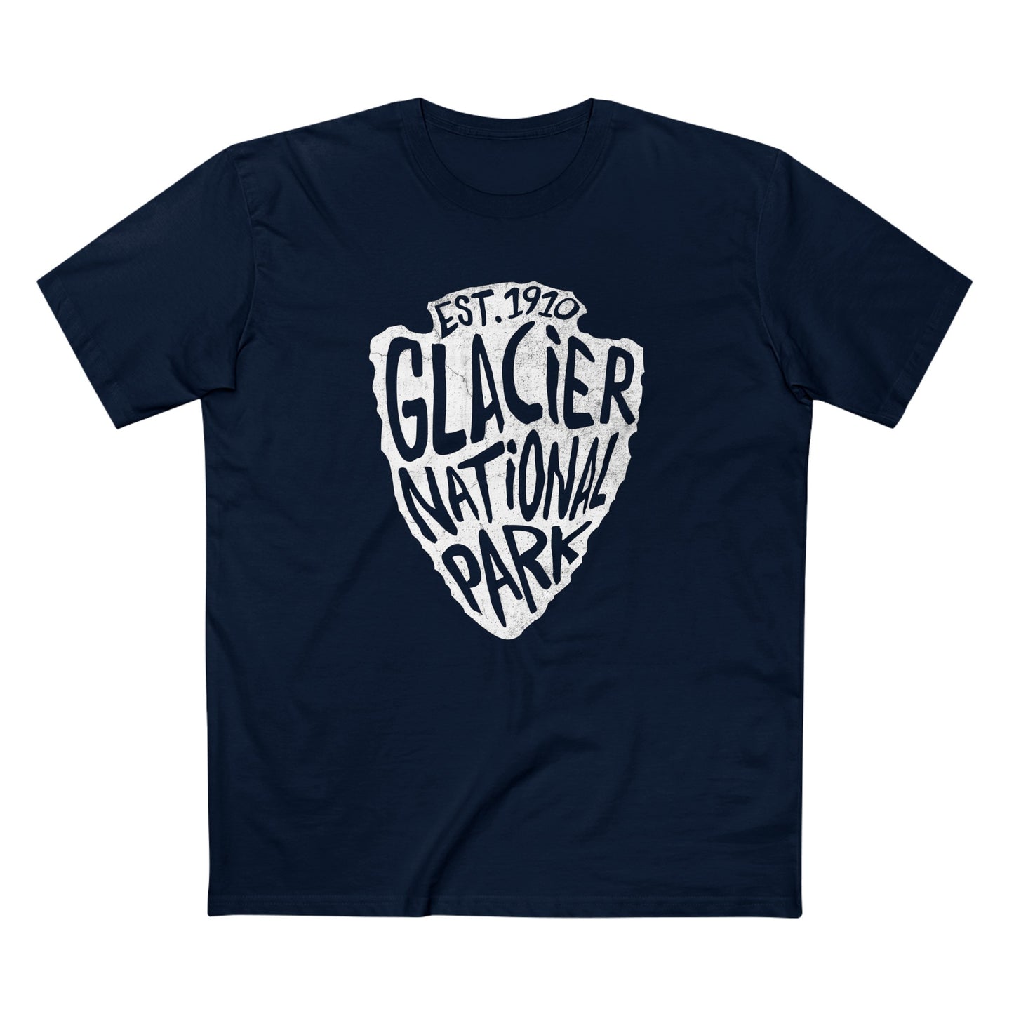 Glacier National Park T-Shirt - Arrowhead Design