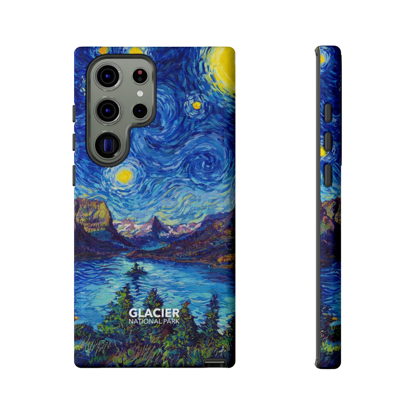 Glacier National Park Phone Case - Starry Night
