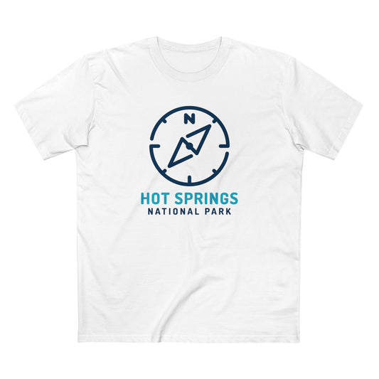 Hot Springs National Park T-Shirt Compass Design