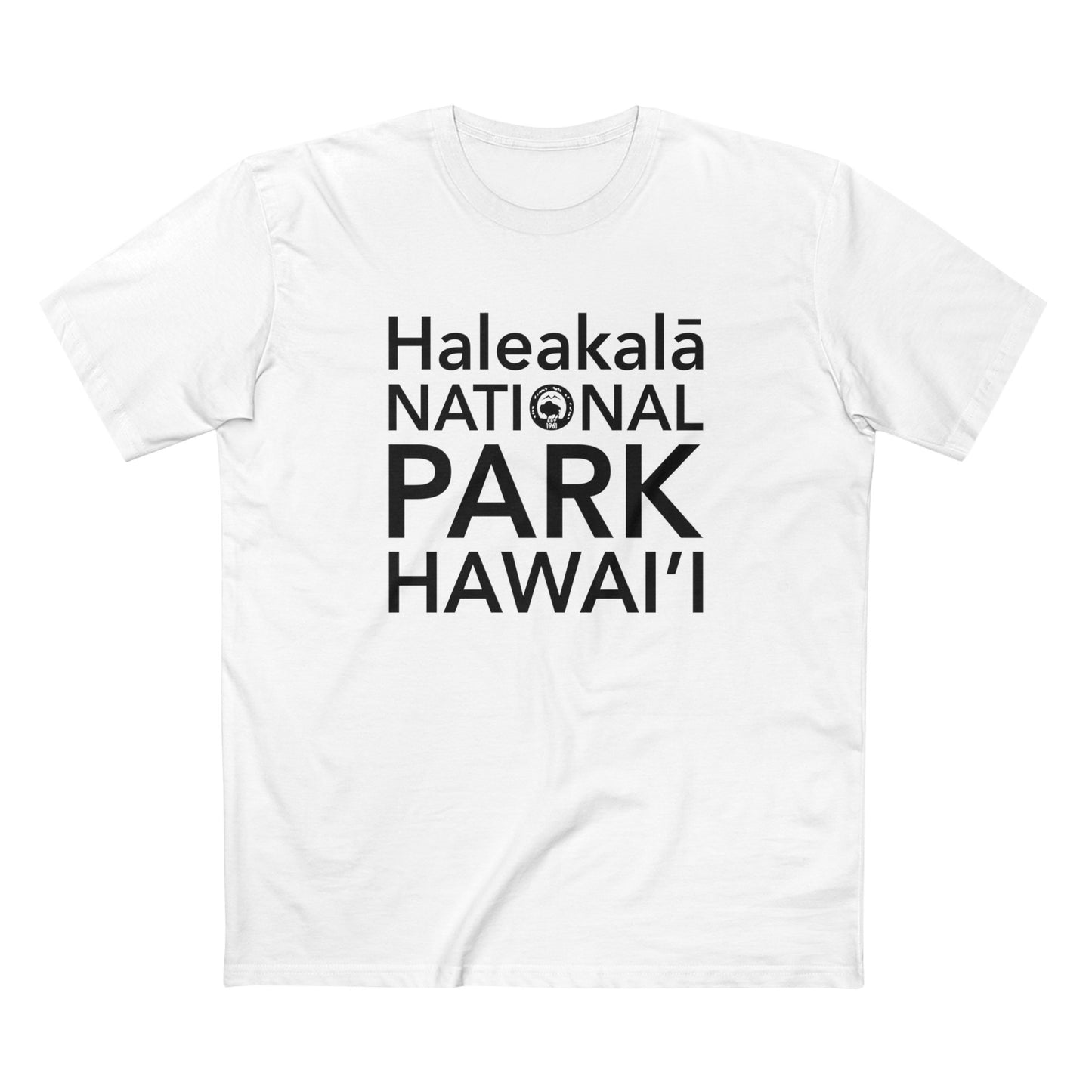 Haleakalā National Park T-Shirt Block Text