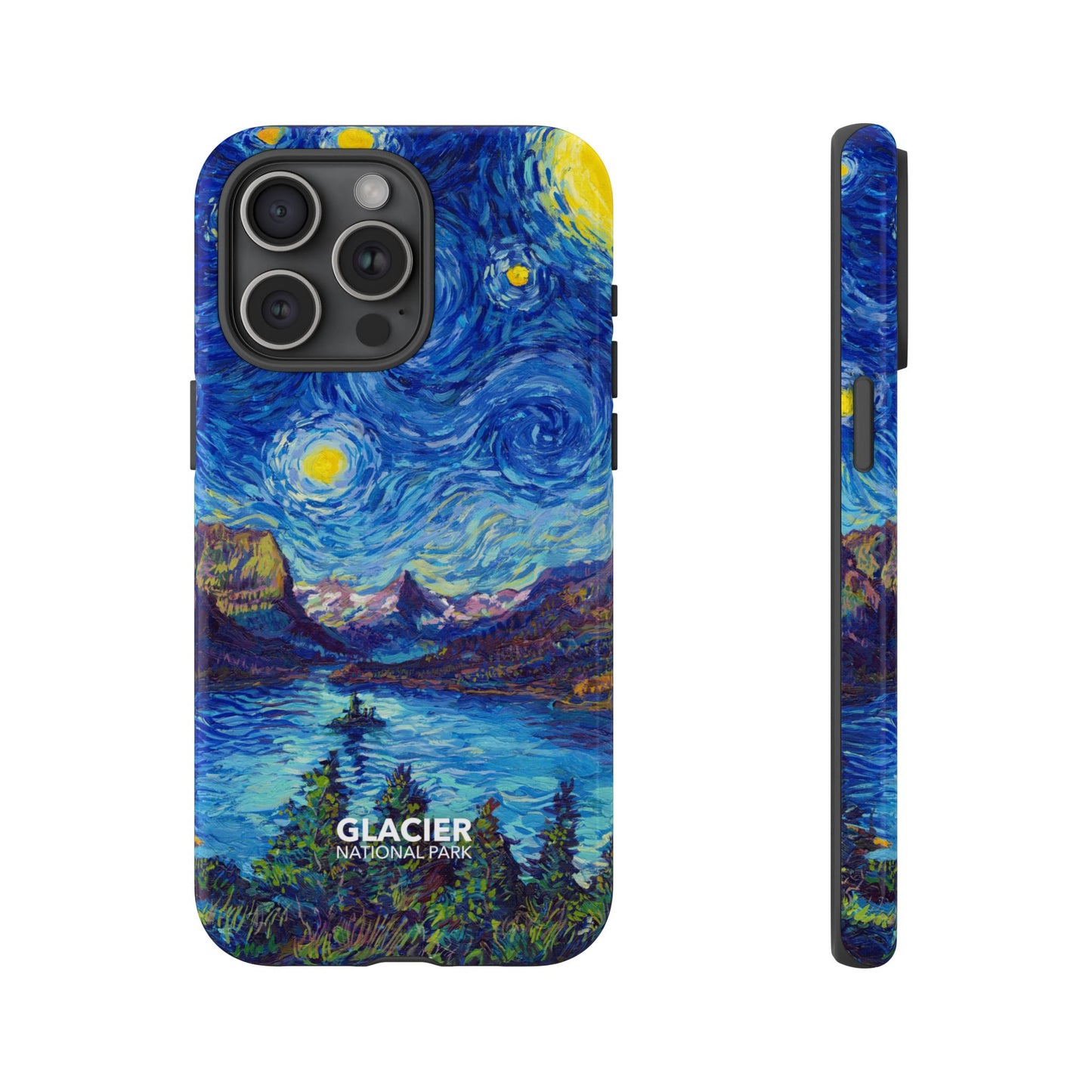 Glacier National Park Phone Case - Starry Night
